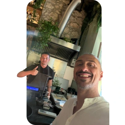 Con lo Chef Emmanuele